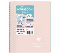 Clairefontaine Koverbook Blush Polypro Rulo Alambre Cuaderno Forrado (A5) Rosa