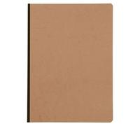 Libreta age-bag tapa cartulina lomo cosido liso 96 hojas color havana 210x297 mm