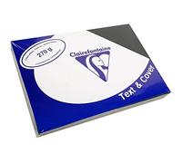 CLAIREFONTAINE Lot de 10 Pqts de 100 Couvertures reliure Text&Cover Toilé 270g A