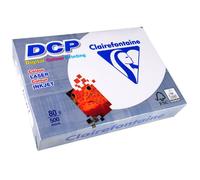 CLAIREFONTAINE Lot de 3 Ramettes 500 Feuilles Papier DCP 80g A4 210x297 mm Certifié FSC Blanc