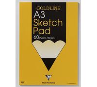 Clairefontaine Marque Charm's Goldline A3 95 g/m² collé de Croquis