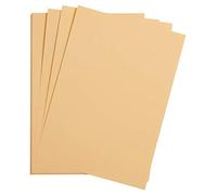 Clairefontaine Maya lisse papier à dessin couleur, Abricot, A1, 120 g, Lot de 50