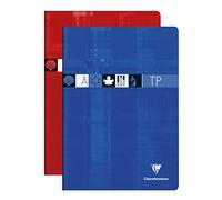 Clairefontaine Metric 3167 Travaux - Cuaderno de notas cosido (21 x 29,7 cm, 40 páginas de papel, 120 g, márgenes), varios colores