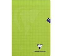 Clairefontaine mimesys 21 x 29,7 cm (a cuadros Polypro libreta grapada con 48 hojas - verde