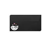 Clairefontaine Pack de 20 sobres Pollen, color negro 22 x 11 x 0.10