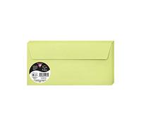 Clairefontaine Pack de 20 sobres Pollen, color verde brote 22 x 11 x 0.10