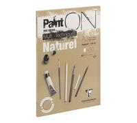 Clairefontaine Paint-On - Bloc de cartulina para pintura (A3, natural), multicolor