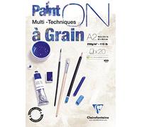 Bloc de pintura 'on (50 x 65 unidades 20SH 250 g, color blanco