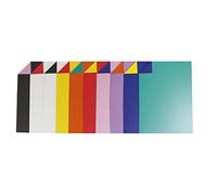 CLAIREFONTAINE-Paquete de 100 folios Cartoline bicolor, 21 x 29,7 cm, sin y protector de pantalla, varios colores