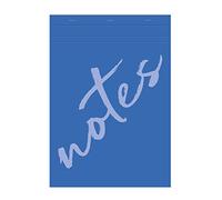 Clairefontaine - Ref 15354C - Bloc de notas de caligrafía grapado con cabeza de notas (100 hojas), tamaño A4, rayas cuadradas 5/5, papel vitela superfino de 60 g/m²