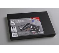 Clairefontaine - Ref 193646C - Tablero de espuma (paquete de 5 hojas) - Tamaño A4 (297 x 210 mm), 5 mm de grosor, ligero y rígido - Adecuado para decoración, marco y modelado