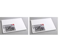 Clairefontaine - Ref 193667C - Tablero de espuma (5 hojas) - Tamaño A3 (420 x 297 mm), 3 mm de grosor, ligero y rígido - Adecuado para decoración, marco y modelado (Paquete de 2)