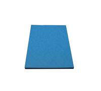 Clairefontaine - Ref 3141Z - Tarjeta de color Europa (paquete de 50 hojas) - Tamaño A3 (420 x 297 mm), 265 g/m², 300 micras, sin ácido, color azul