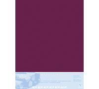 Clairefontaine - Ref 396016C - Tabla montada en pastelmat (5 hojas) - 1800 micras - 70 x 100 cm - Color burdeos - Especialmente formulada para uso con pasteles