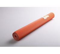 Clairefontaine - Ref 451058C - Rollo de Cartón Corrugado Maildor (Rollo Individual) - Tamaño 2 x 0, 70 m, Cartón Corrugado de 175 g/m², Adecuado para Creaciones 3D - Naranja