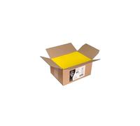 Clairefontaine - Ref 55565C - Sobres envasados a granel de polen (paquete de 200 unidades), tamaño DL, papel de 120 g/m², compatible con inyección de tinta y láser, sin ácidos, respaldo autoadhesivo, amarillo intensivo
