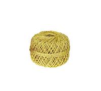 Clairefontaine - Ref 601475C - Bola de cordón (10 bolas) - 1 mm x 20 m de longitud, cordón de algodón e hilo de lurex - Adecuado para envolver regalos y manualidades - Color dorado