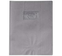 Clairefontaine - Ref 72113C - Funda protectora para libro de ejercicios (PVC, 170 x 220 mm), color gris