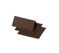 Clairefontaine Ref 75042 C - Pollen - Paquete de 25 Sobres marcaprecios 8 x 8,5 cm, Chocolate