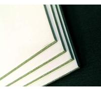 Clairefontaine - Ref 93990C - Hoja de cartón fino mediano (paquete de 10 hojas), tamaño 50 x 65 cm, 600 g/m², 1 mm de grosor, sin ácidos, pH neutro, color blanco y gris