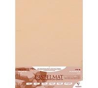 Clairefontaine - Ref 96021C - Hojas para Sobres Pastelmat (paquete de 5 hojas) - Tarjeta de 360 g/m² - 50 x 70 cm - Color maíz - Especialmente formuladas para usar con pasteles