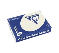 Clairefontaine Resma de papel, 80 gr/m², 500 hojas, Gris Perla, A4 (21 x 29.7 cm)