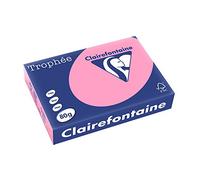 Clairefontaine Resma de papel, 80 gr/m², 500 hojas, Rosa Oscuro, A4 (21 x 29.7 cm)