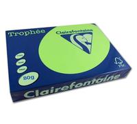 Clairefontaine Resma de papel, 80 gr/m², 500 hojas, Verde, A4 (21 x 29.7 cm)