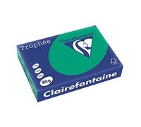 Clairefontaine Resma de papel, 80 gr/m², 500 hojas, Verde Pino, A4 (21 x 29.7 cm)