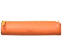Clairefontaine Rhodiarama - Estuche redondo (piel sintética italiano Tangerine
