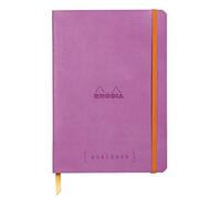 Clairefontaine Rhodiarama goalbook cuaderno 240 páginas numeradas marfil Dot de puntos A5 90 G LILA