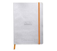 Clairefontaine Rhodiarama goalbook cuaderno 240 páginas numeradas marfil Dot de puntos A5 90 G Plata