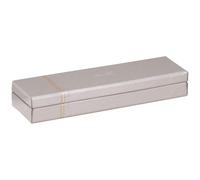 Clairefontaine Rhodiarama - Plumier (piel sintética italiano 21 x 5,5 x 3 cm) plata