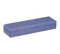 Clairefontaine Rhodiarama - Plumier (piel sintética italiano 21 x 5,5 x 3 cm Saphir