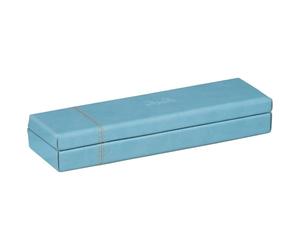 Clairefontaine Rhodiarama - Plumier (piel sintética italiano 21 x 5,5 x 3 cm turquesa