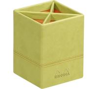 Clairefontaine Rhodiarama - Portalápices 8 x 8 x 11 cm), color verde