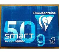 Clairefontaine Smart 1932 - Papel (A4, 500 hojas, 50 g, 6 unidades), color blanco