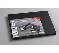 Clairefontaine Tableros de espuma de 3 mm de grosor, A4, 5 hojas, color negro