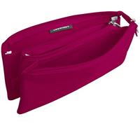 Clairefontaine textil estuche plano 3 compartimentos 22 x 1,5 x 10 cm Frambuesa