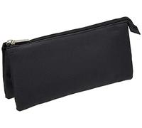Clairefontaine textil estuche plano 3 compartimentos 22 x 1,5 x 10 cm negro