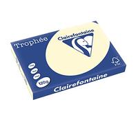 Clairefontaine Trophée A3 - Papel (A3 (297x420 mm), Para hacer copias, Arena, 120 g/m², FSC)