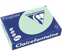 Clairefontaine Trophee Colorido Papel A4 160gsm - 250 Hojas - Verde Alta Calidad