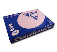 Clairefontaine Trophée - Resma de papel, 80 gr/m², 500 hojas, A3 (42 x 29.7 cm), color rosa