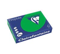 Clairefontaine Trophée - Resma de papel, 80 gr/m², 500 hojas, A4 (21 x 29.7 cm), color verde billar