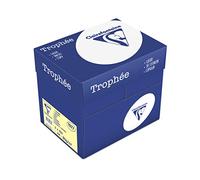 Clairefontaine Trophée - Resma de papel, Color: Clementina, 80 gr/m², 500 hojas, A4 (21 x 29.7 cm)