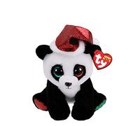 Claire's - Peluche pequeño Pandy Claus para mujer, diseño de panda de Ty Beanie Boo