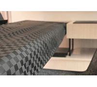 Clairevoire Funda impermeable para piano digital Yamaha DGX670 | Apertura de soporte ajustable | Plegable lateral de fácil acceso | Doble capa con forro interior | 140 cm x 45 cm x 13 cm (negro ébano)
