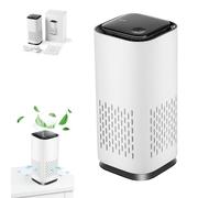 Clairu Mini Air Purifier - Clairu Negative Ion Air Humidifier Is a Revolutionary Air Purifier for Effectively Capture and Neutralize Airborne Pollutants - Improve Air Quality Immediately (White)