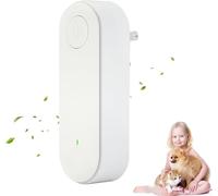 Clairu Purificador de aire, purificador de aire iónico enchufable en Reino Unido, purificadores de aire Ionic todo en uno, mini generador portátil de iones negativos, purificador sin filtro
