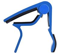 Clama de Capo de Guitarra de Metal Rápida Portátil de Akozon con Acabado de Pintura Exclusivo, Sintonizador de Mano de Rápido para Guitarra Popular - (BLACK) (WHITE) (BLUE)